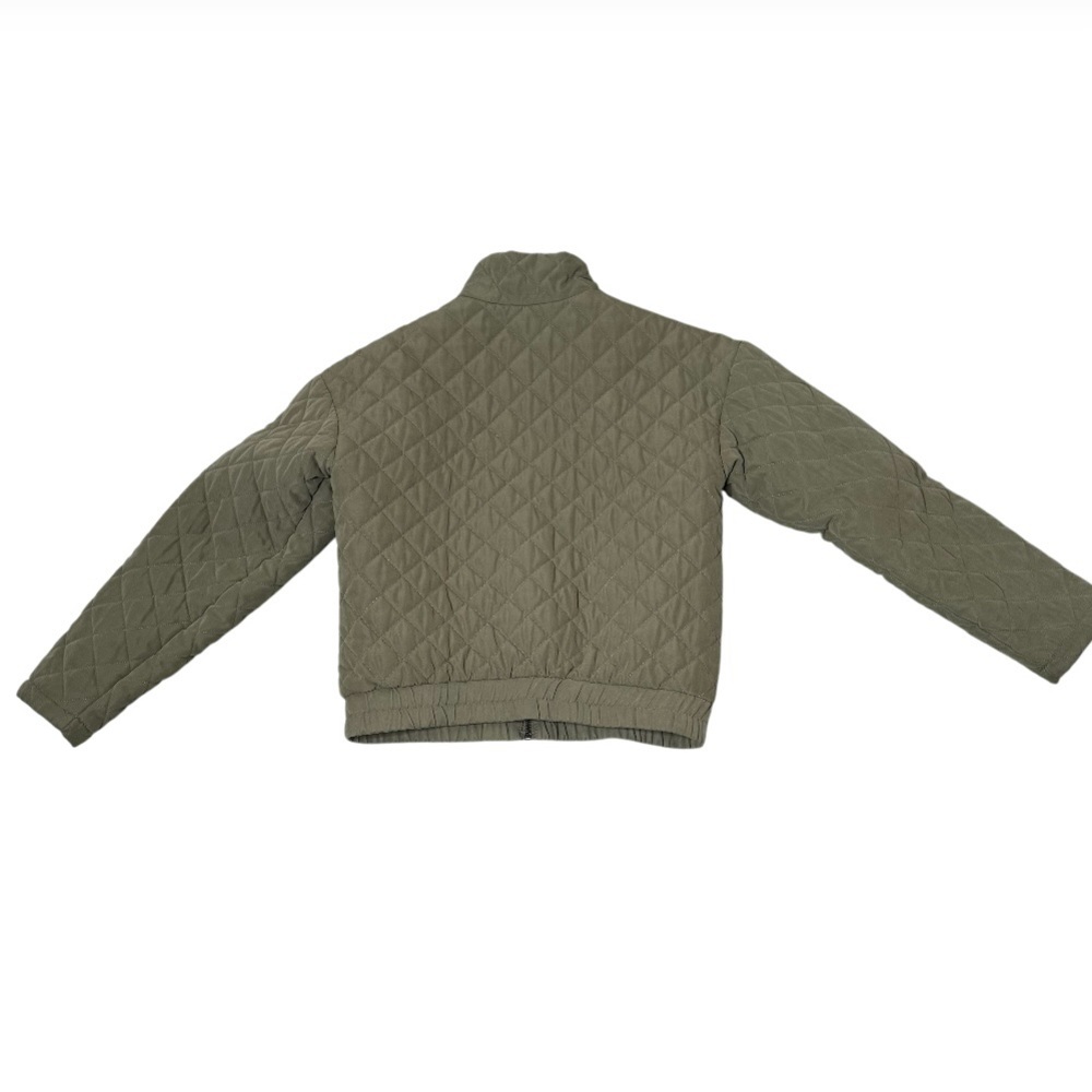 ROXY Women's PATH TO PARADISE Quilted‎ Zip Jacket - Deep Lichen Green Sz S/P - Picture 10 of 15